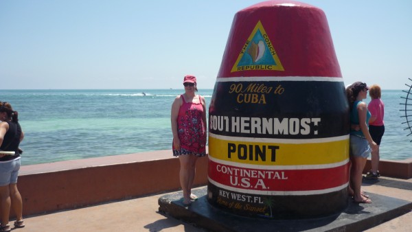 Southern most point