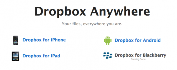 DropBox anywhere