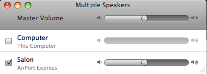 multiple speakers